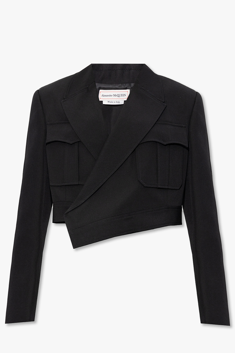 Black Cropped jacket Alexander McQueen - vintage Alexander